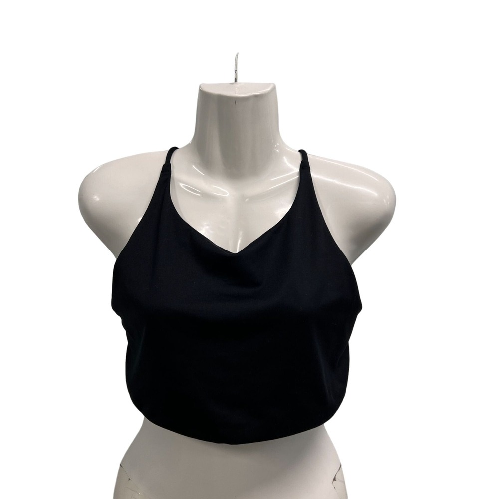 Victoria's Secret‎ black cross back womens halter top